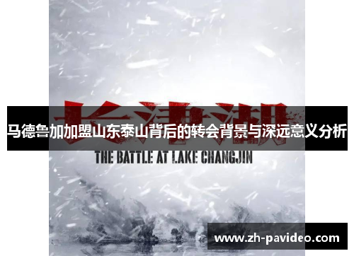 马德鲁加加盟山东泰山背后的转会背景与深远意义分析